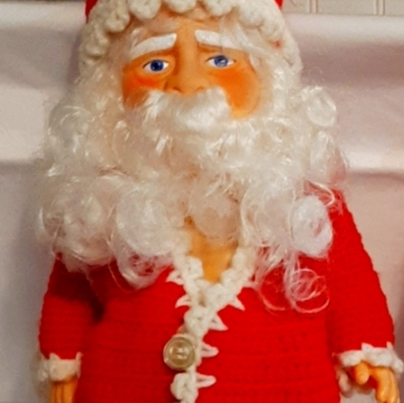 n/a Other - Vintage knitted Santa